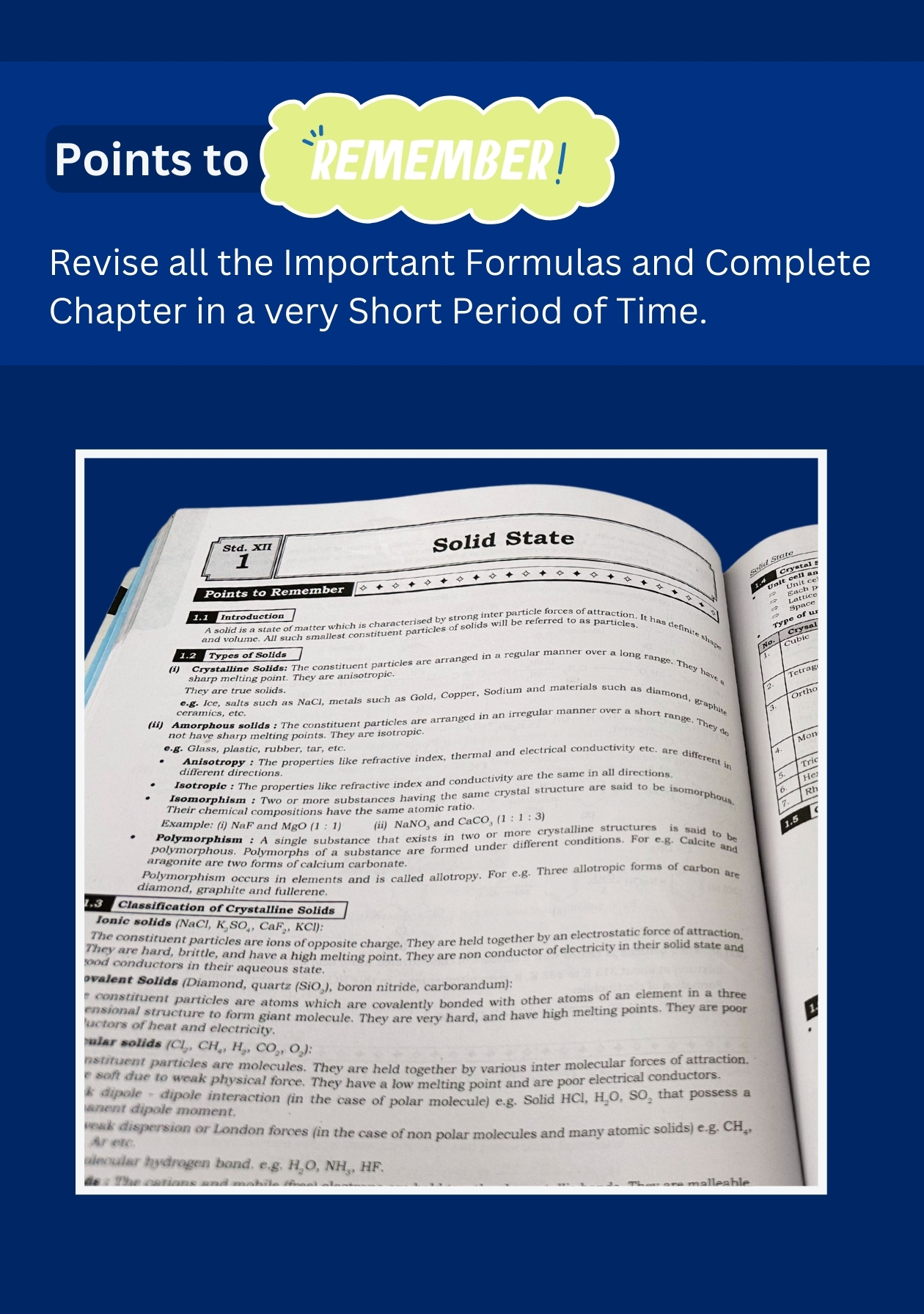 MHT CET Chemistry Notes - Std 11 & 12