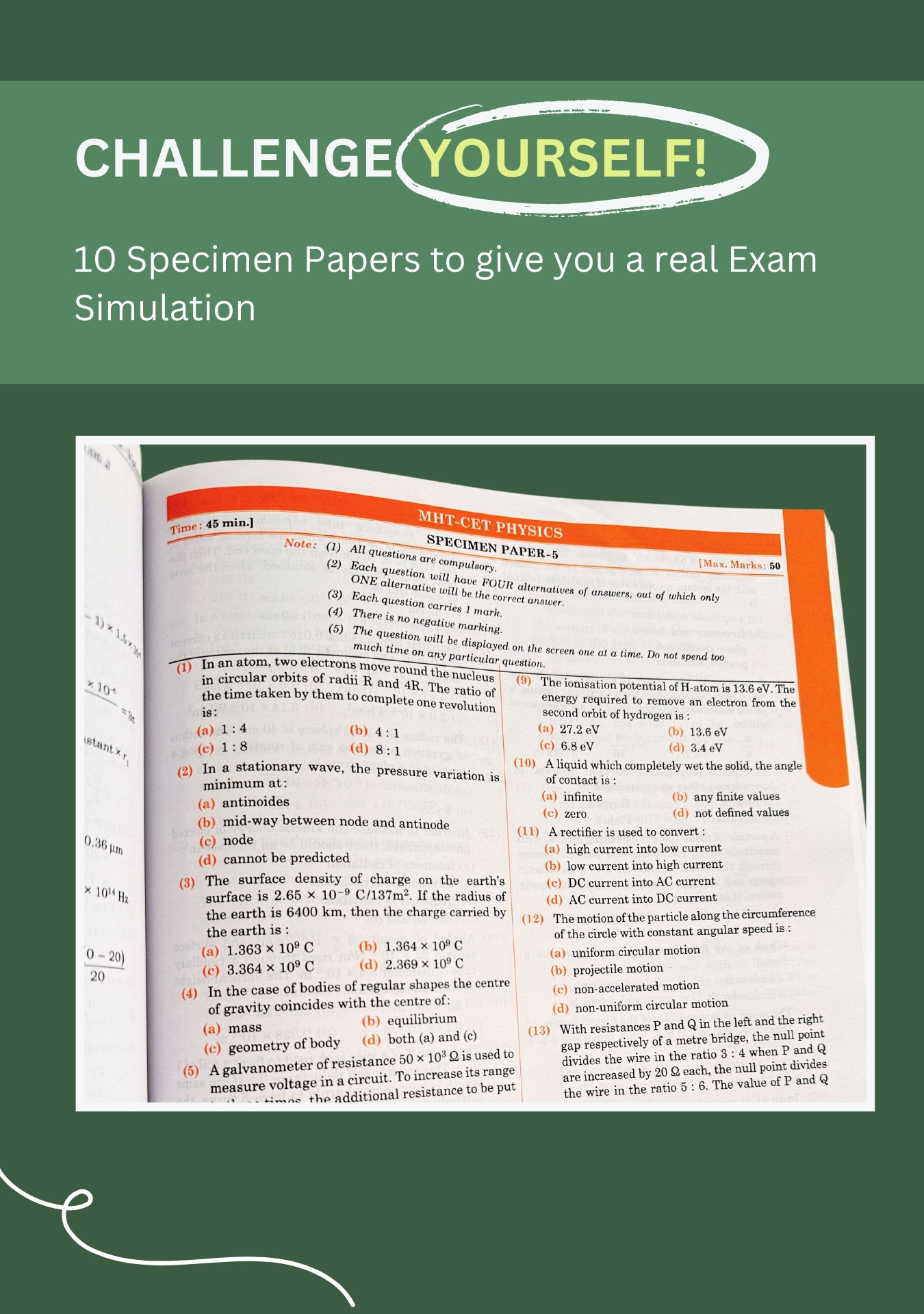 MHT CET Physics Notes - Std 11 & 12
