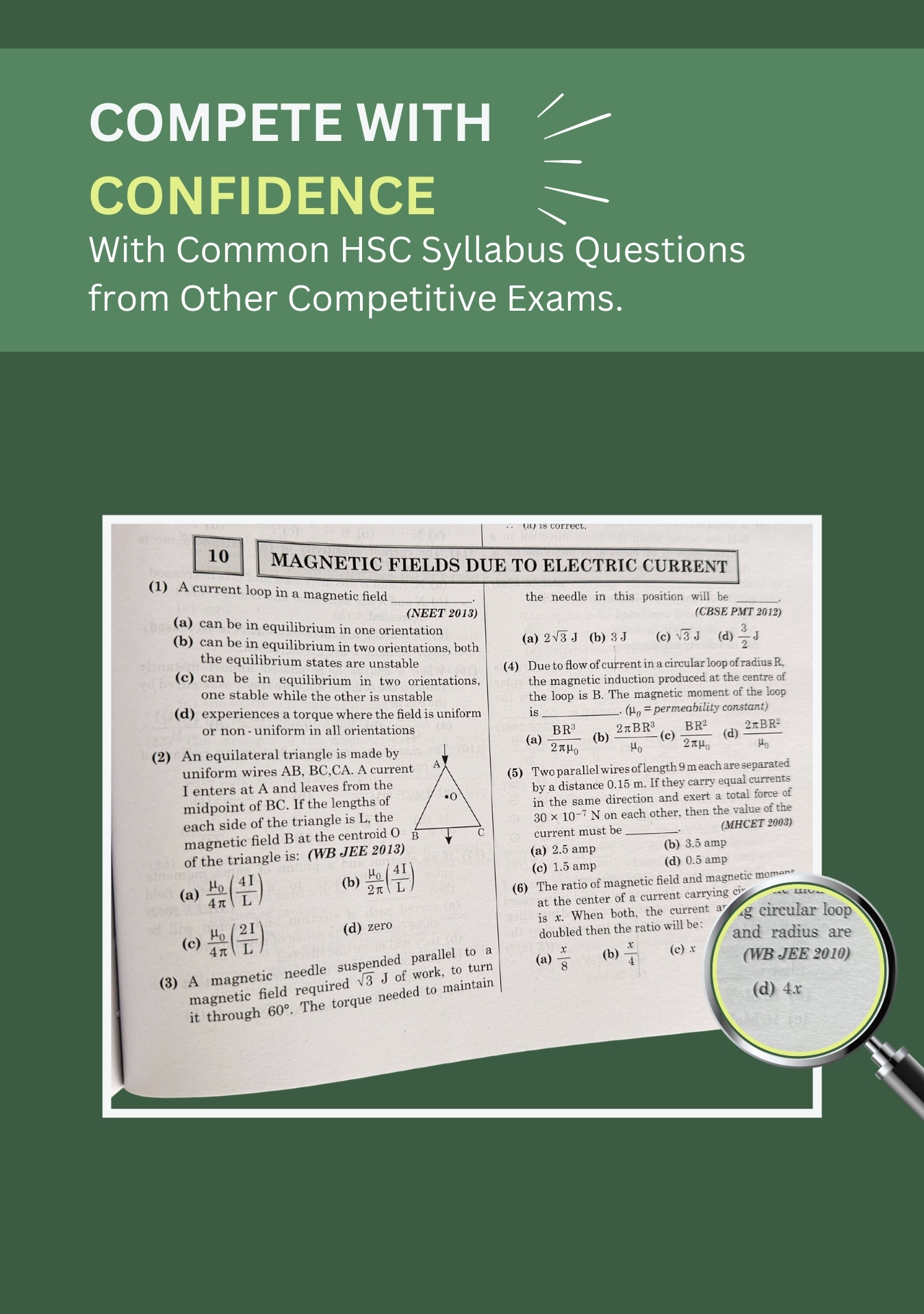 MHT CET Physics Notes - Std 11 & 12