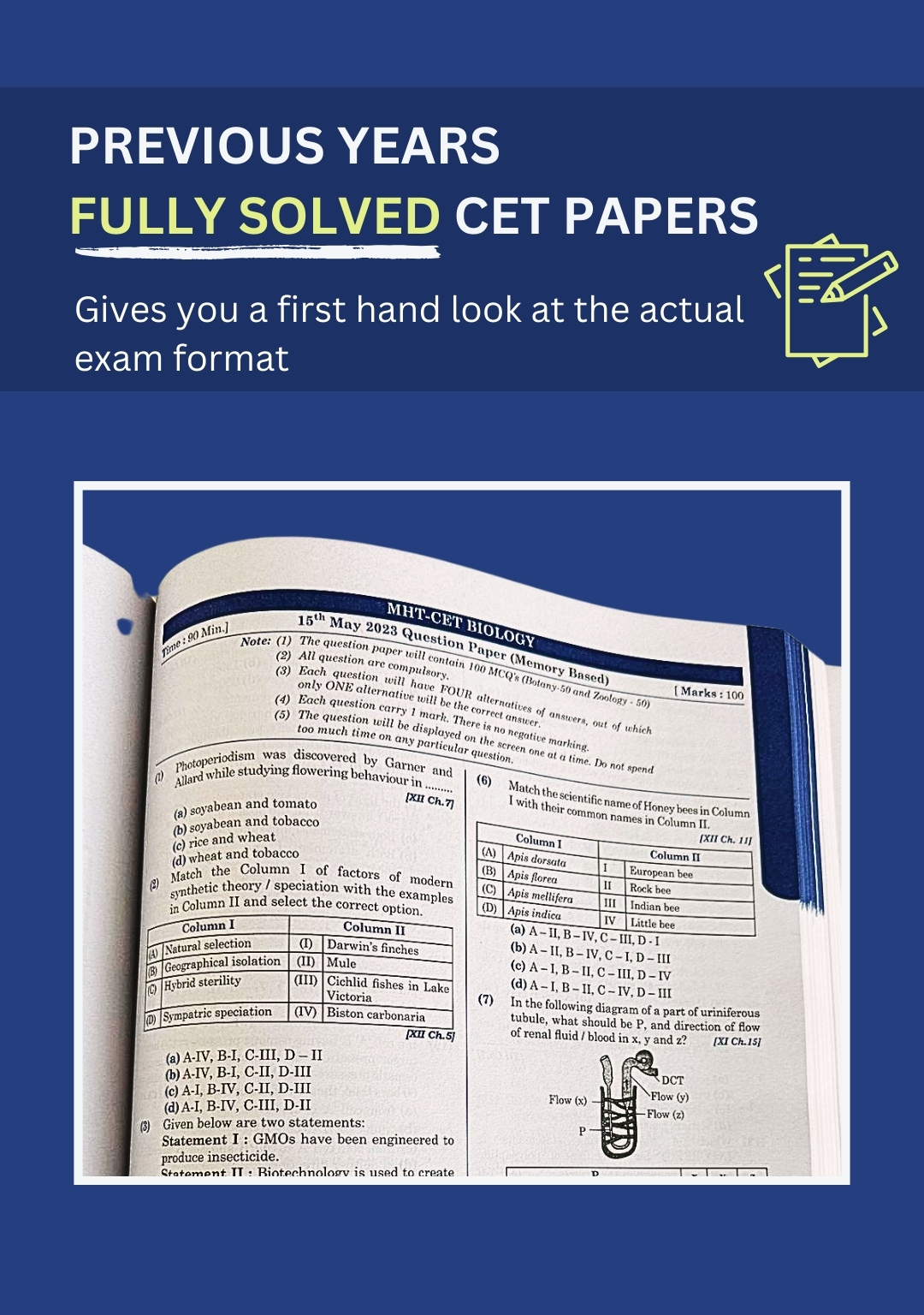 MHT CET Biology Notes - Std 11 & 12